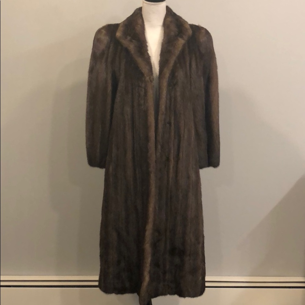 Marvin Richards Brown Mink Fur Coat